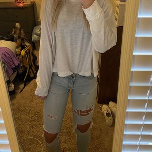 American Eagle Distressed Denim